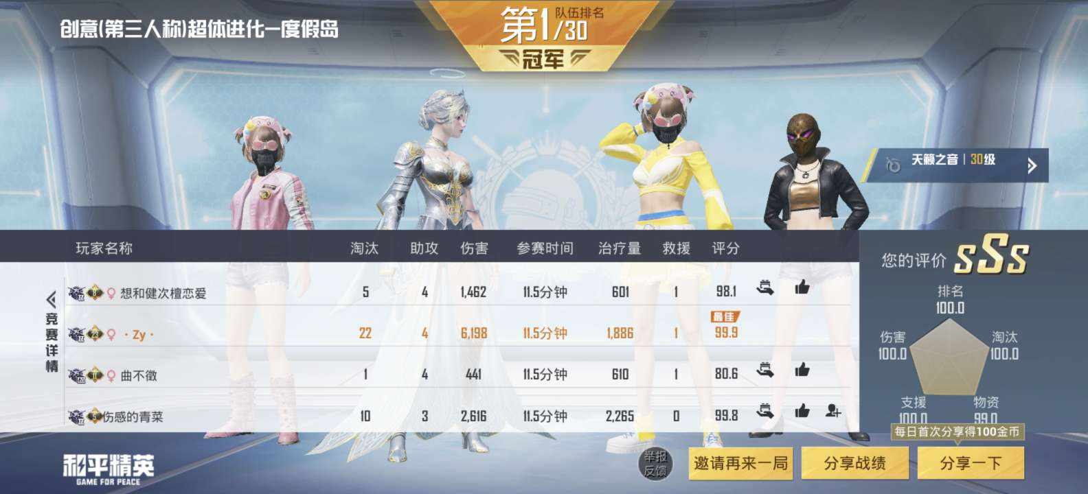 曲不徵（接代王者和平）技术赔掉分包补发布的第2张图片