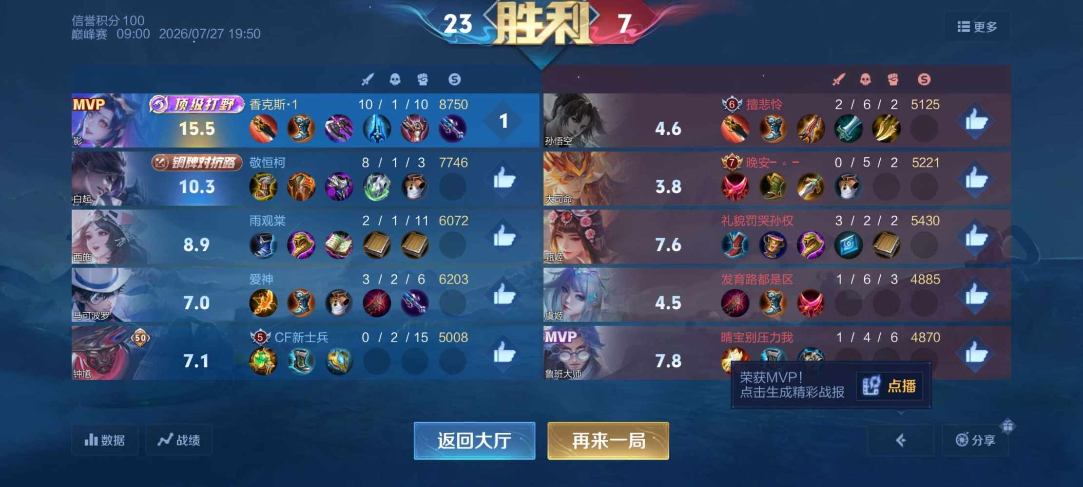 苏奕国服花木兰(代)陪发布的第1张图片