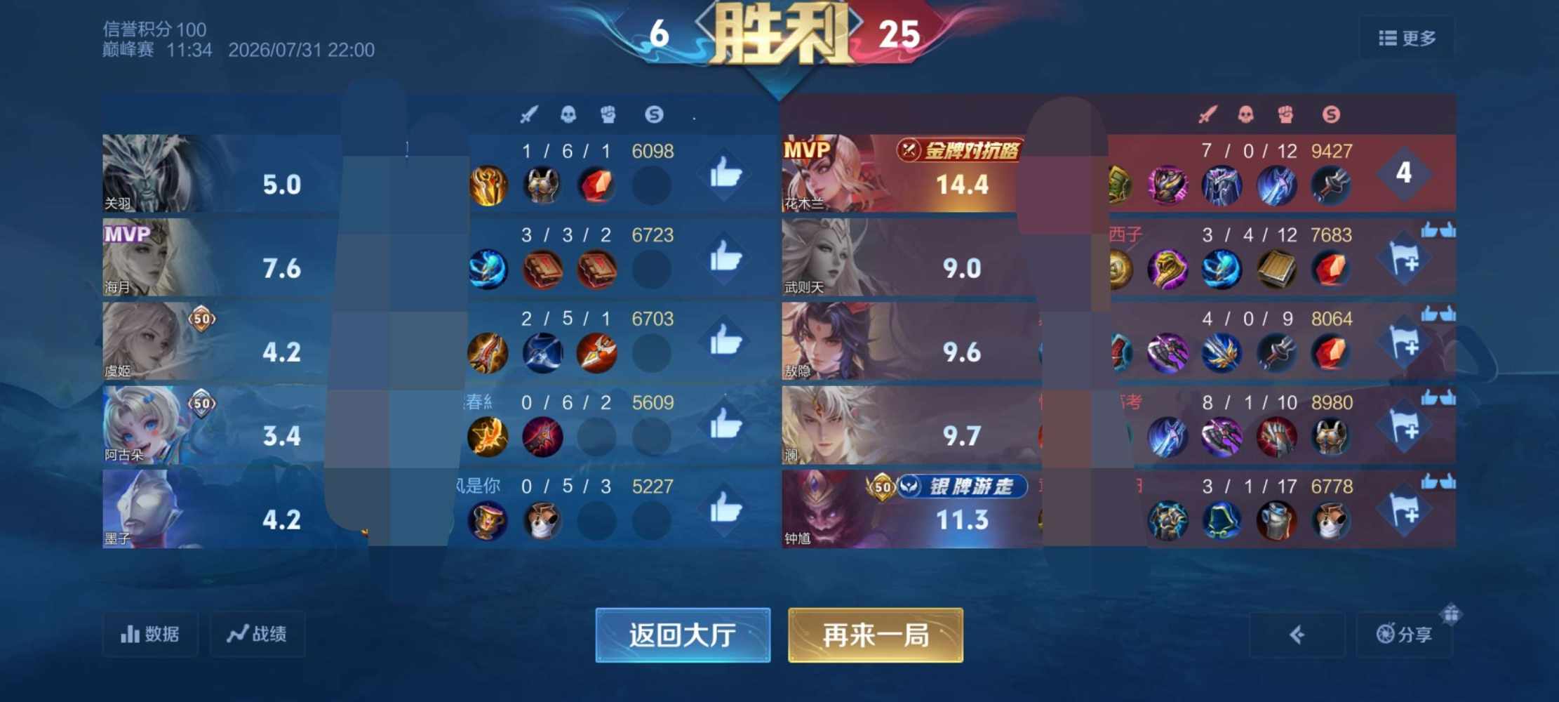 苏奕国服花木兰(代)陪发布的第1张图片