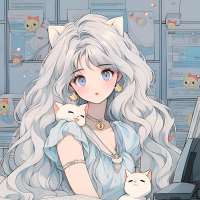 猫兔头像